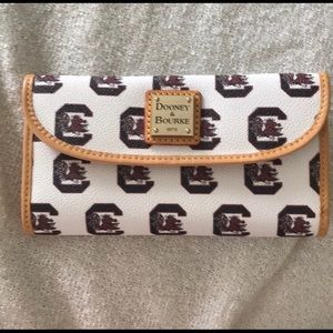 Dooney and Burke gamecocks wallet